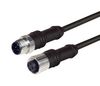 L-COM M12M12F4D-0.5