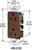 HUBBELL WIRING DEVICES HBL2152BK