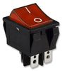 E-SWITCH R5BBLKREDFF2