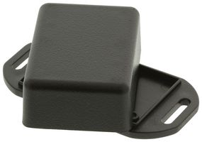 HAMMOND 1551GFLBK CAJA, ABS, CON PESTAÃA, NEGRO