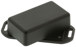 HAMMOND 1551HFLBK CAJA, ABS, CON PESTAÃA, NEGRO