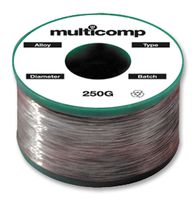 MULTICOMP 812002 CABLE SOLDADO, SIN PLOMO, 1 MM, 250G