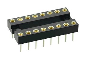 HARWIN D2828-42 CONNECTOR, DIP SOCKET, 28 POSITION, PC BOARD