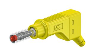 STAUBLI 66.9328-24 PLUG, 4MM, SHROUDED, YELLOW