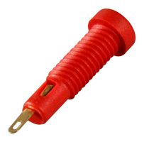 STAUBLI 23.0050-22 2MM BANANA JACK, SCREW MOUNT, 10 A, 60 V
