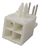AMP - TE CONNECTIVITY 1-770968-0 HEADER, RIGHT ANGLE, DUAL ROW, 4 WAY