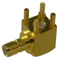 AMPHENOL RF SMB1252B1-3GT30G-50 RF/COAX, SMB JACK, R/A, 50 OHM, PCB