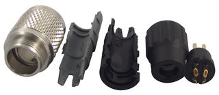 BINDER 99 0079 100 04 CIRCULAR CONNECTOR, PLUG, 4 WAY, CABLE