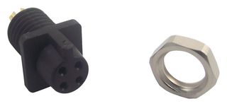 BINDER 09 9766 30 04 CIRCULAR, RECEPTACLE, 4 WAY, PANEL
