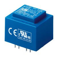BLOCK AVB0.5/2/6 TRANSFORMER, 0.5VA, 2 X 6V