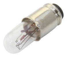CML INNOVATIVE TECHNOLOGIES 334 LAMP, INCANDESCENT, MIDGET GROOVE/S5.7S, 1.12W