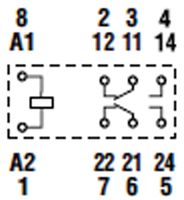 40.31.9.006.0000 - General Purpose Relay, 40 Series, Power, SPDT, 6 VDC, 10 A RoHS Compliant: Yes