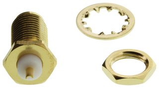 MULTICOMP PRO MP-19-16-3-TGG RF/COAXIAL, SMA BULKHEAD JACK STRAIGHT, 50 OHM