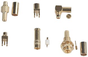 MULTICOMP PRO MP-37-07-1-TGG RF/COAXIAL, MMCX JACK, R/A, 50 OHM SOLDER