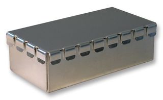 PERANCEA CFL7T Enclosure, Can, With Fingered Lid, Screening Can, 17 mm, 30 mm, 55 mm, Steel RoHS Compliant: Yes