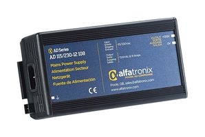 ALFATRONIX AD115/230-12 108 PSU AC/DC ENCL, ITE, 1OUTPUTS, 108W