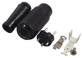 DELTRON COMPONENTS 591-0300 PLUG, DIN, CIERRE, NEGRO, TRIPOLAR