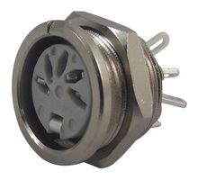 DELTRON COMPONENTS 650-0500 DIN Audio / Video Connector, Screened, 1