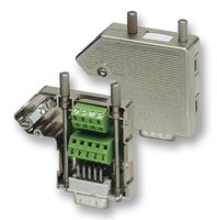 PHOENIX CONTACT 2761499 SOCKET & BACKSHELL, D, 9WAY