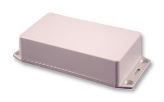 HAMMOND 1591XXLFLGY BOX, ABS, FLAT LID, 87X57X40.5MM