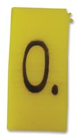 TE CONNECTIVITY - RAYCHEM 13611400 WIRE MARKER, PRE PRINTED, 0, BLACK