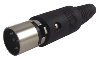 MULTICOMP PRO PS000052 CONEC AUDIO/VÃDEO DIN MACHO, 3POS, METAL