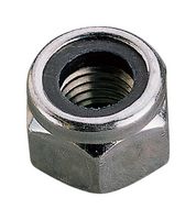 TR FASTENINGS M3- N5ST-Z100- NYLON INSERT NUT, M3, PK100
