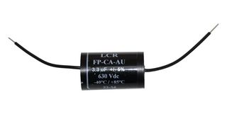 LCR COMPONENTS FP-CA-3.3-AU CAP PWR FILM, 3.3UF, 630V, PC PIN
