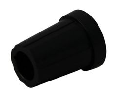 MULTICOMP CP-AA15-180D/B6 KNOB, 15MM, BLACK, 6MM DIA SHAFT