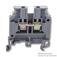 ENTRELEC - TE CONNECTIVITY 011511607 TERMINAL BLOCK, DIN RAIL, 1 POSITION, 12-10AWG