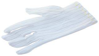 MULTICOMP PRO 109-0027 GLOVES, ESD, MEDIUM, WHITE, PK10