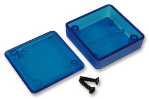HAMMOND 1551QTBU CASE, ABS, BLUE, 40X40X15MM