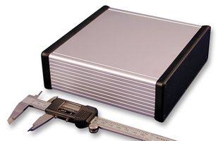 HAMMOND 1455T1602 CASE, ALUMINIUM, 52X160X160MM