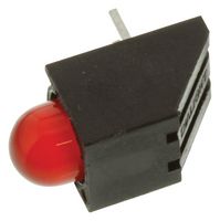 DIALIGHT 550-0407F Circuit Board Indicator, Red, T-1 3/4 (5mm), 2 V, 20 mA, 1, 12.3 mcd RoHS Compliant: Yes