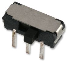 MULTICOMP PRO MCLSS22 SWITCH, SLIDE, DPDT, 100mA, THROUGH HOLE