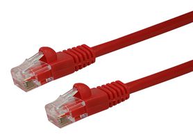 VIDEK 2965-1R CABLE DE CONEXIÃN, CAT5E, ROJO, 1M