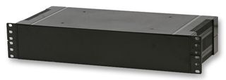 MULTICOMP PRO G17082UBK CASE, 19", ABS, 2U, BLACK, ANTI STATIC