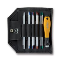 WIHA 2691 T11 ESD ESD REVERSIBLE BLADE SET, 11PCS