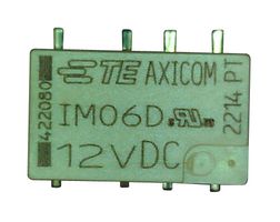AXICOM - TE CONNECTIVITY IM06DGR RELÃ, SEÃAL, DPDT, 250VAC, 220VDC, 5A