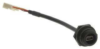 BULGIN LIMITED PX0456 CABLE, FRONT PANEL MOUNTED MINI USB TYPE