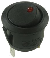 MULTICOMP PRO R13-112B9-02-BBR-0A SWITCH, ROCKER, SPST, RED ILLUM.