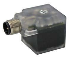 LUMBERG AUTOMATION VAD 1A-1-3-M12-5 Rectangular Power Connector, Screw, Rece