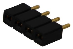SAMTEC SLW-104-01-G-S RECEPTACLE, 2.54MM, SINGLE, 4WAY