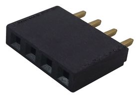 SAMTEC SSQ-104-01-G-S Board-To-Board Connector, Single, SSQ Se
