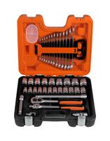 BAHCO S400 SOCKET SET 1/2 +SPANNERS 40 PIECE