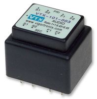 VIGORTRONIX VTX-101-003 TRANSFORMER, AUDIO, 1+1:6.45+6.45