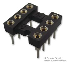 ARIES 08-3518-10 SOCKET, DIP, 8WAY