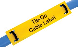 SILVERFOX LM9013LY LABEL, YELL, 90X13MM, 40/SHEET, PK10