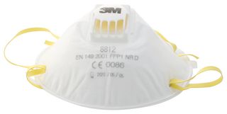 3M 8812 P1 RESPIRATOR, PARTICULATE, 3M8812, PK10