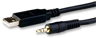 FTDI TTL-232R-3V3-AJ CABLE, TTL TO USB SERIAL, W / AUDIO JACK CONN